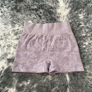 Camo biker shorts